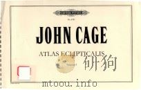 ATLAS ECLIPTICALIS TIMPANI 1 1961 PDF电子版封面 JOHN CAGE