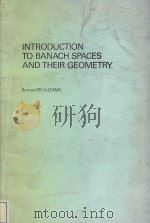 Introduction to Banach spaces and their geometry Second revised edition（1985 PDF版）