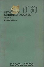 Methods of Nonlinear Analysis Volume ll 1973 PDF电子版封面 Richard Bellman