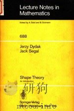 Shape theory:an introduction 1978 PDF电子版封面 0387089551