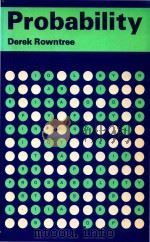 Probability 1984 PDF电子版封面 0713127872