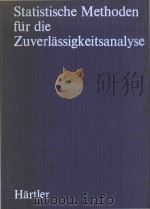 Statistische Methoden fur die Zuverlassigkeitsanalyse 1983 PDF电子版封面