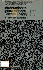 Introduction to mathematical control theory（1975 PDF版）