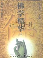 佛学精华  中（1996 PDF版）