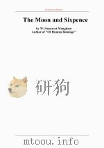 月球和六便士 PDF电子版封面