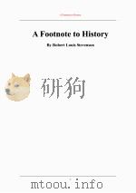 历史脚注 PDF电子版封面