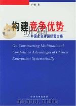 构建竞争优势中国企业跨国经营方略 PDF电子版封面
