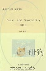 sense and sensibility 1811 PDF电子版封面