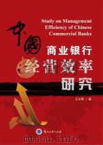 中国商业银行经营效率研究 PDF电子版封面